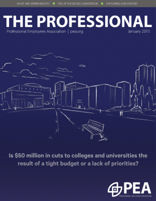 Professional January The Pro: January 2015 - Professional Employees Association